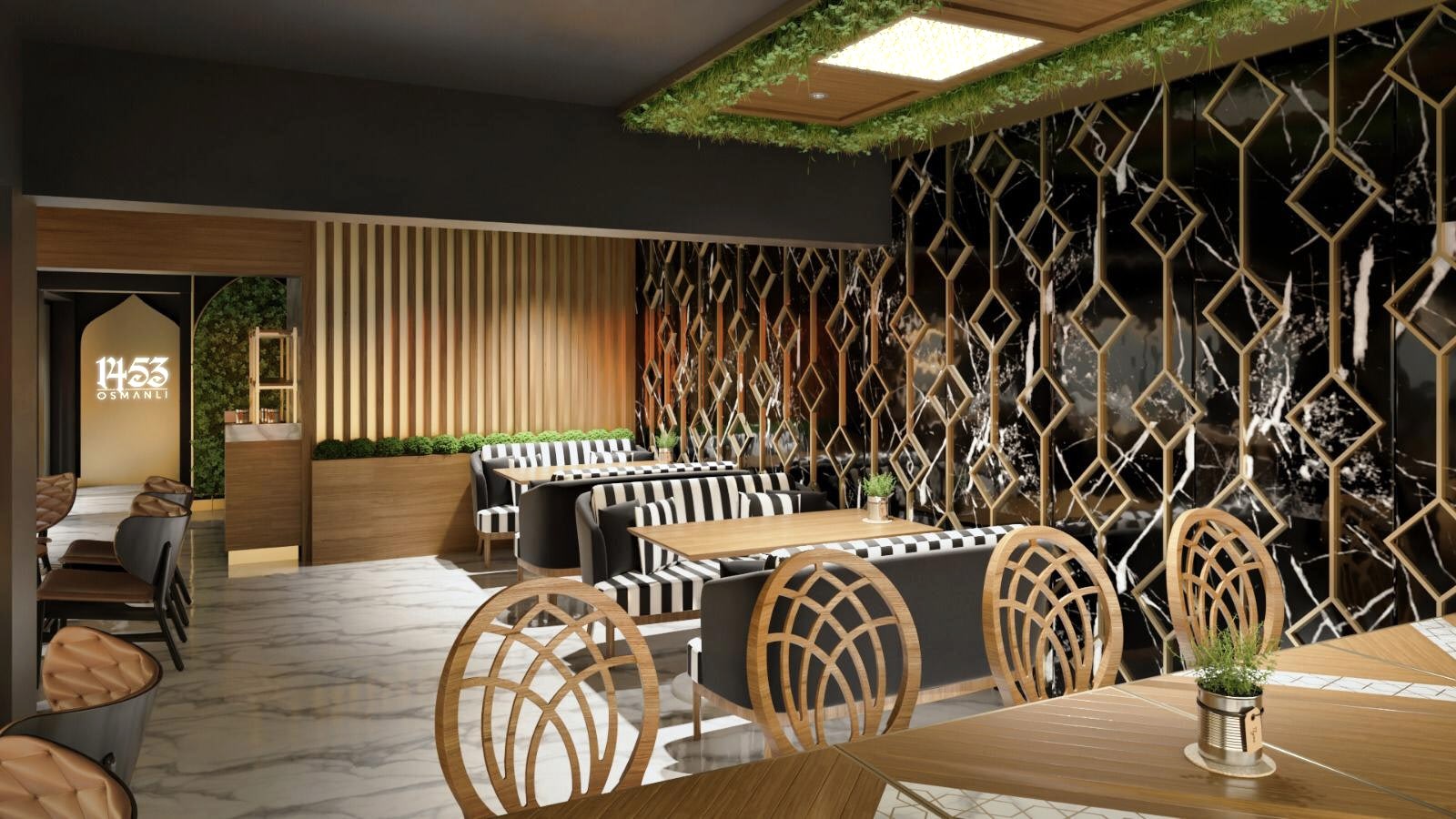 Cafe Dekorasyon ve Tadilat  Yenileme Çalışması